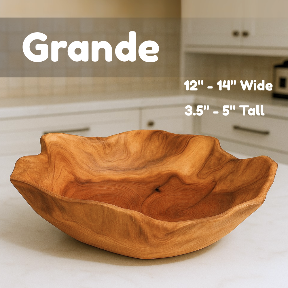 Handcrafted Natural Shape Bowl