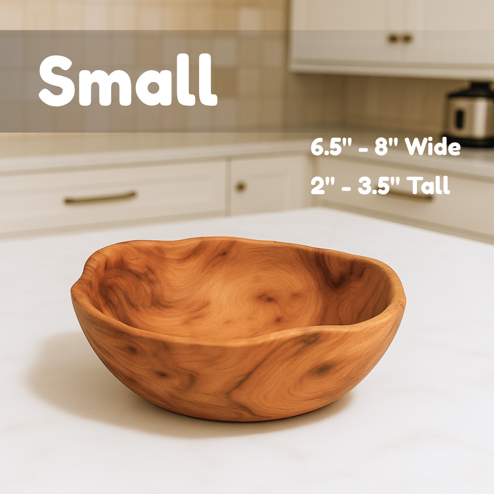 Handcrafted Natural Shape Bowl