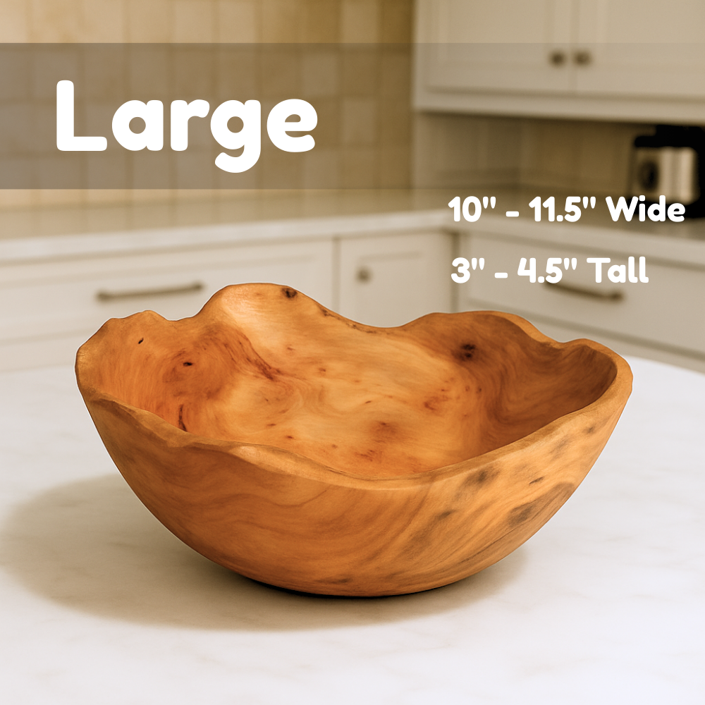 Handcrafted Natural Shape Bowl