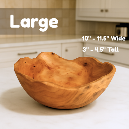 Handcrafted Natural Shape Bowl