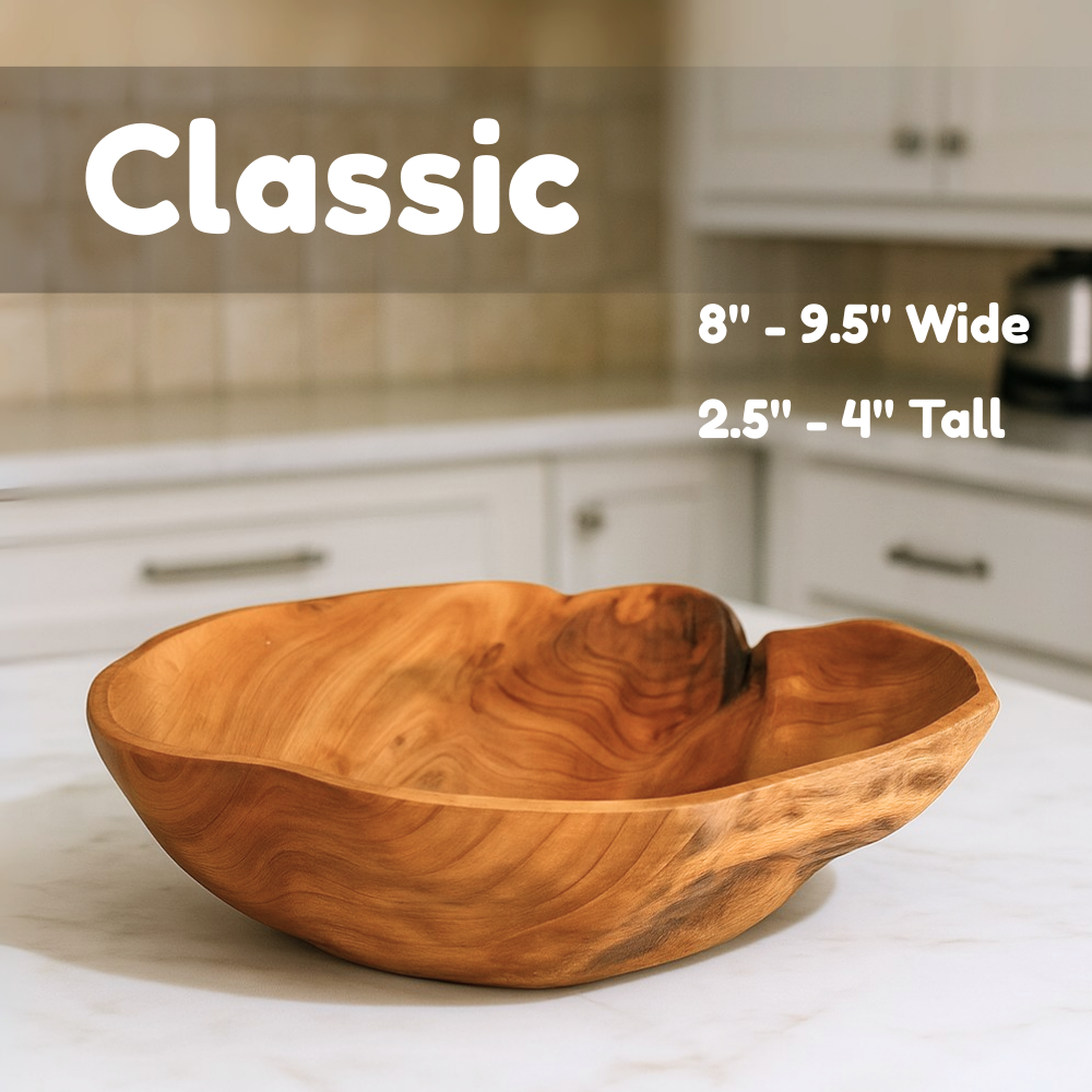 Handcrafted Natural Shape Bowl