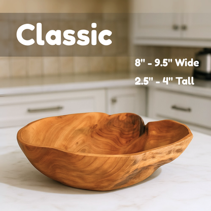 Handcrafted Natural Shape Bowl