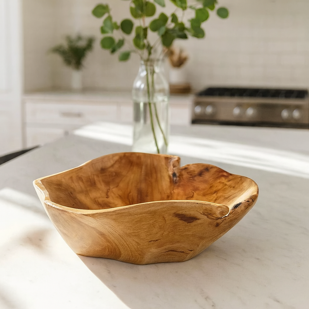Handcrafted Natural Shape Bowl