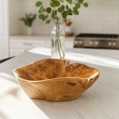 Handcrafted Natural Shape Bowl