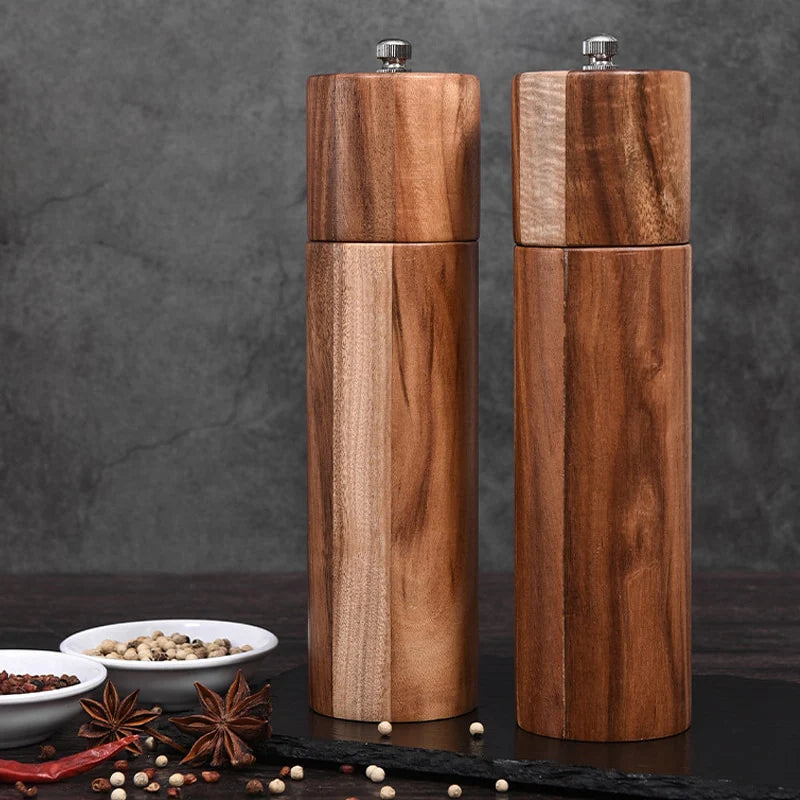 Acacia Salt & Pepper Grinders