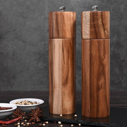 Acacia Salt & Pepper Grinders